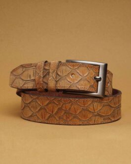 Egyptian Design Leather Belt