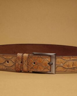 Egyptian Design Leather Belt