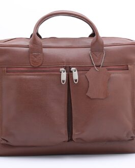 Briefcase Bag (Tan)