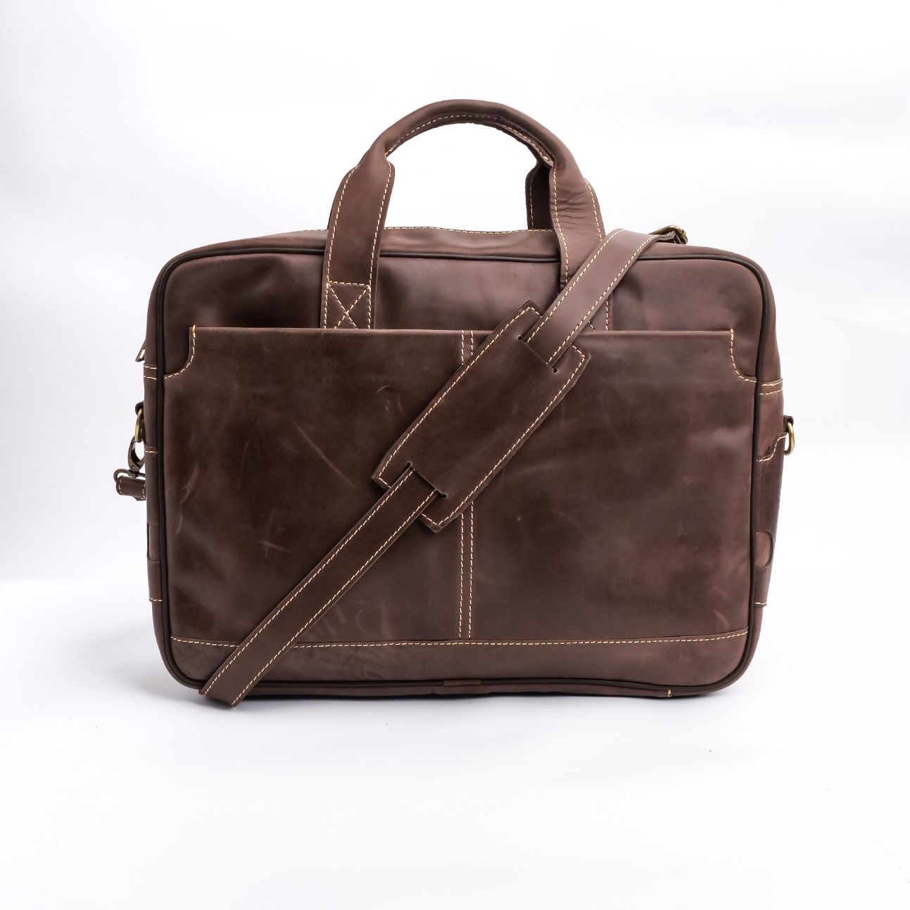 Oxford Style Leather Bag Pack