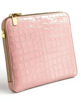 Dusty pink Crocodile MacBook & Laptop Sleeve